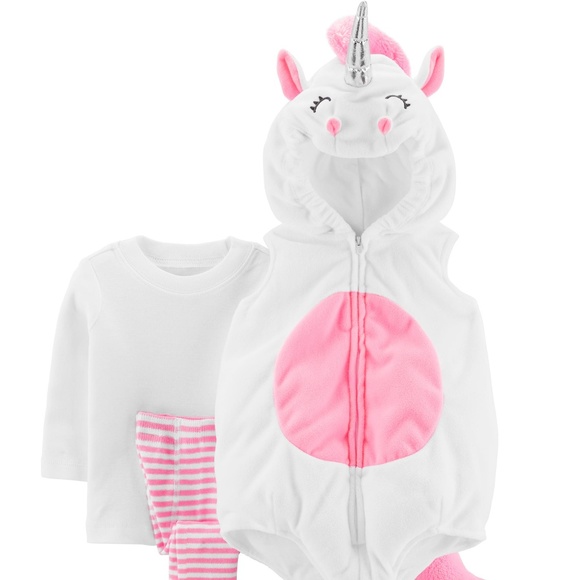 Carters Neon Pink Unicorn Halloween Costume 18 Months